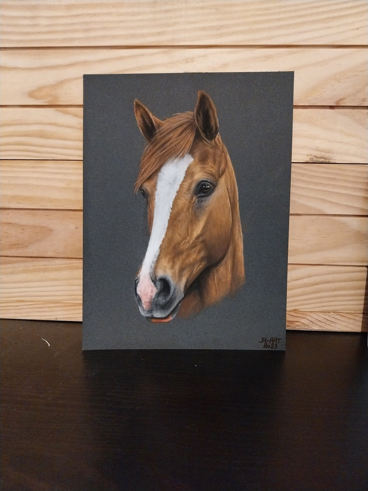 PASTEL portrait animalier 18x24cm